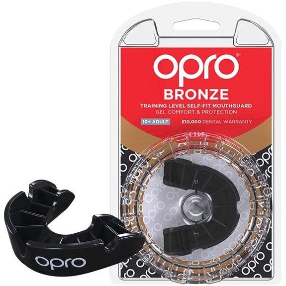 Opro MULTI-ITEM F3432 ~ OPRO BRONZE MOUTHGUARD ADULT New zealand nz vaughan